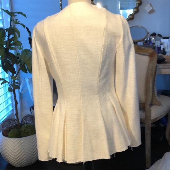 Ivory ,Fitted Jacket - Picture 3 of 3